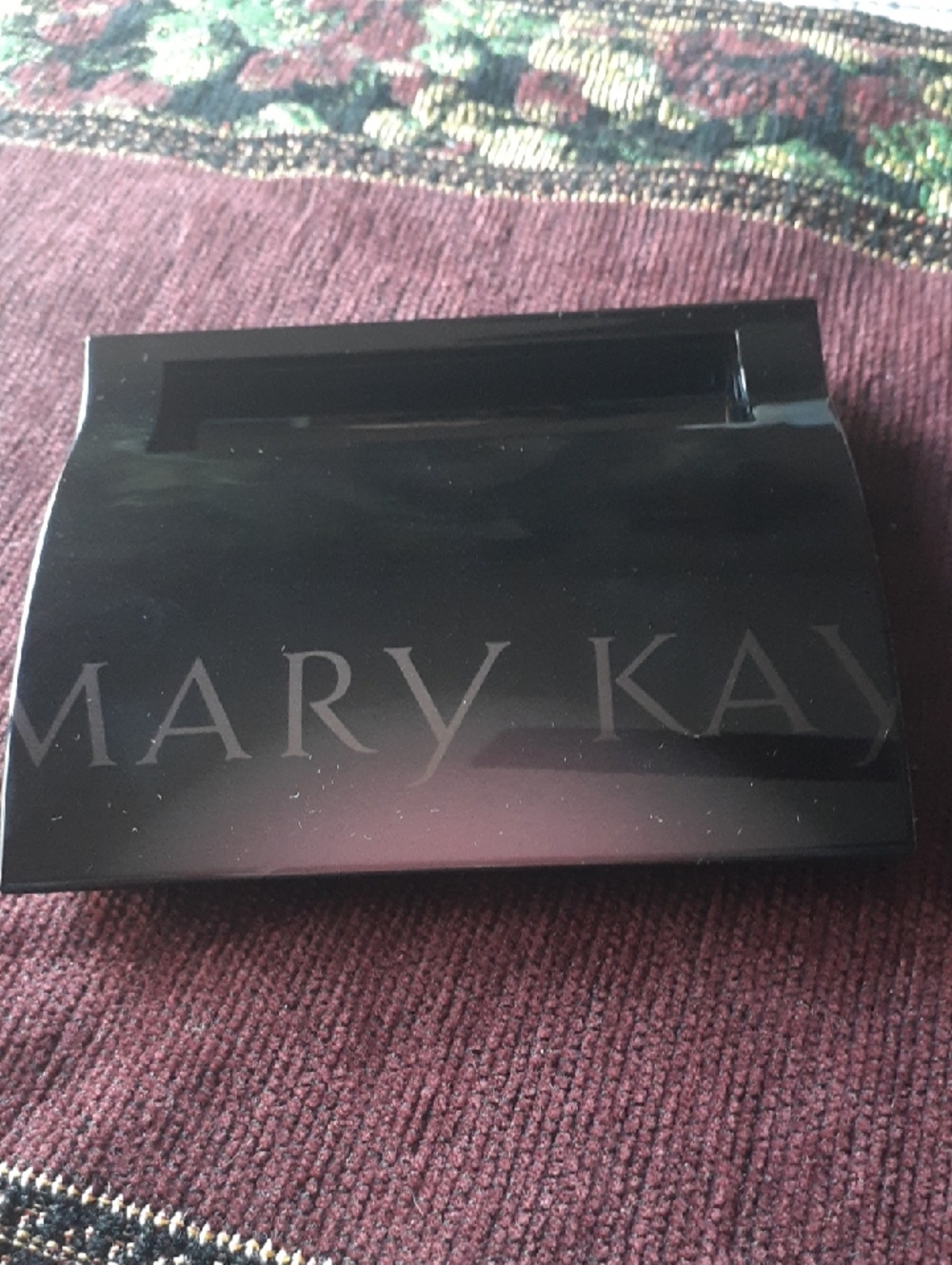 Mary Kay Black Gloss Compact Case